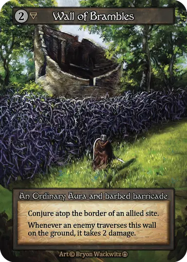 Wall of Brambles - Arthurian Legends - NM