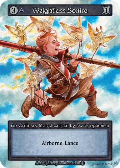 Weightless Squire - Arthurian Legends - NM