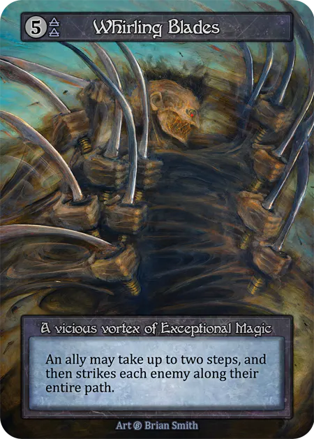 (FOIL) Whirling Blades - Beta* - NM