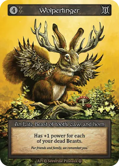 (FOIL) Wolpertinger - Arthurian Legends - NM