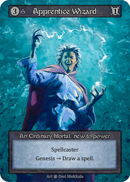 (FOIL) Apprentice Wizard - NM